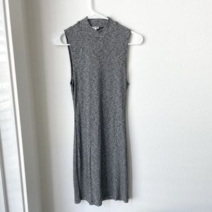 Grey Peek-a-Boo Back; Size Medium; Garage Brand Dress